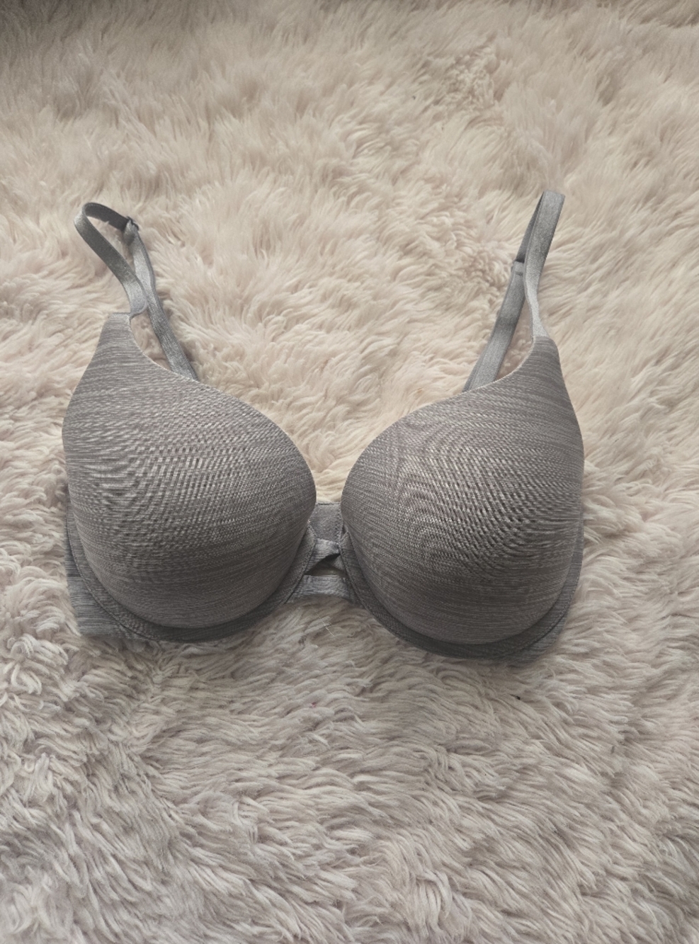 Victoria's Secret Gray Seamless T-Shirt Bra